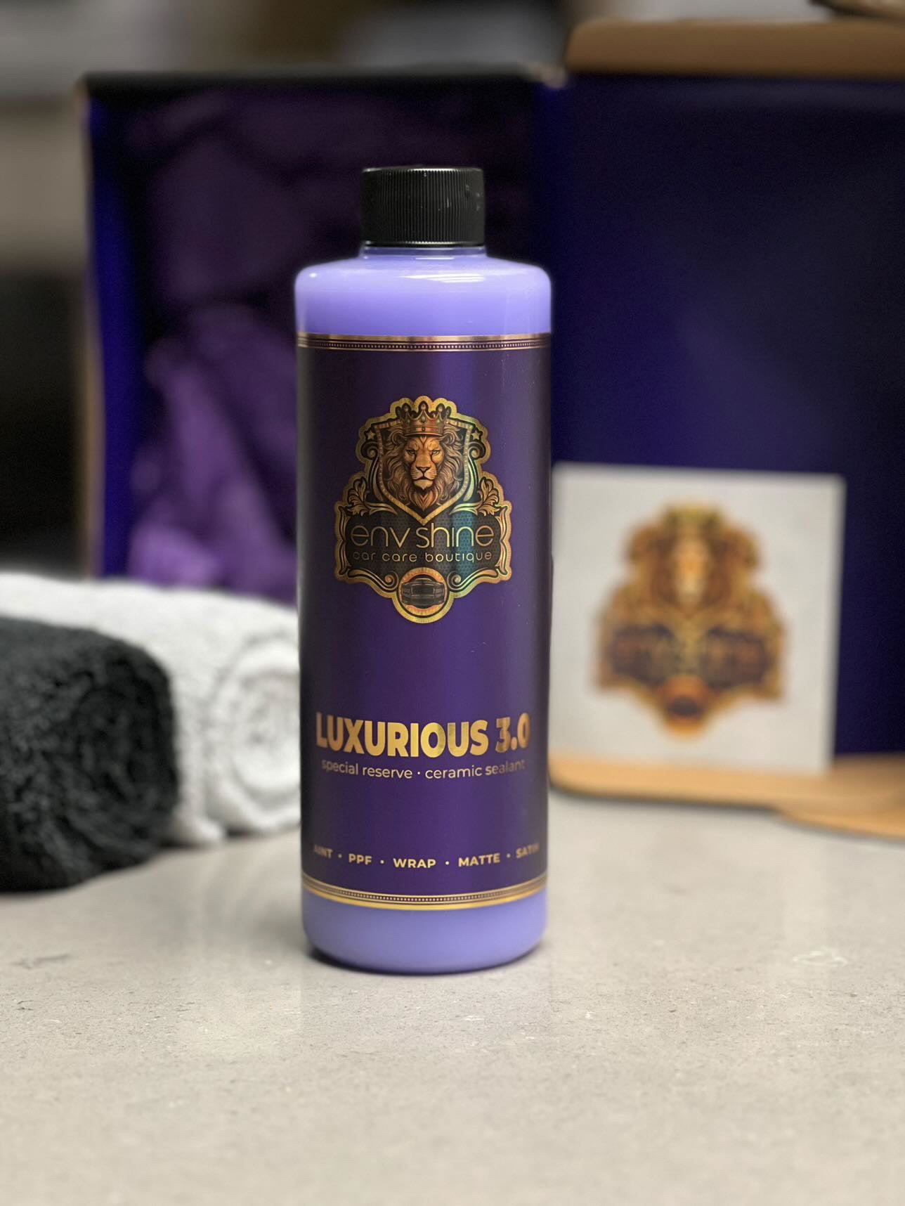 LUXURIOUS 3.0 - The Single   special reserve • ceramic sealant